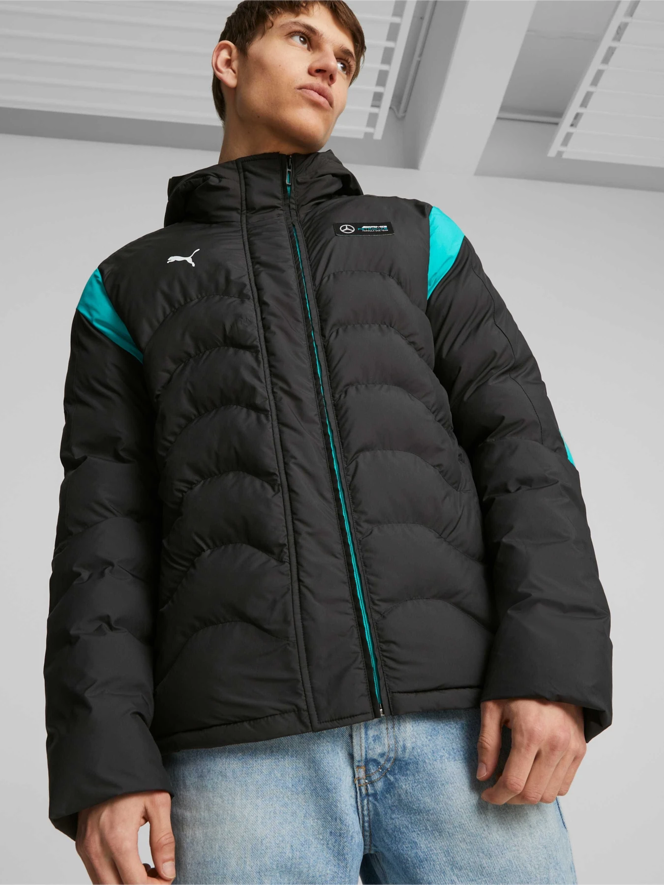 Куртки и дубленки PUMA Mapf1 Mt7 Ecolite Pdd Jacket модель 621146 Фото