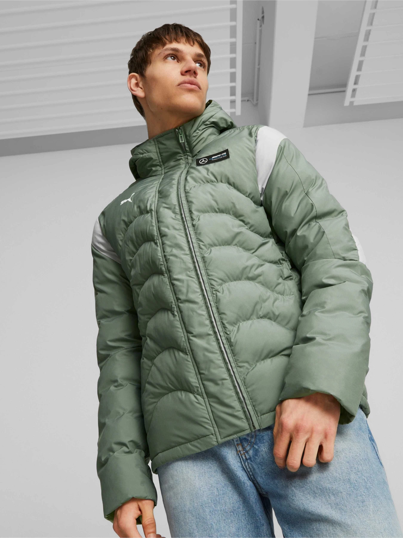 Куртки и дубленки PUMA Mapf1 Mt7 Ecolite Pdd Jacket модель 621146 Фото