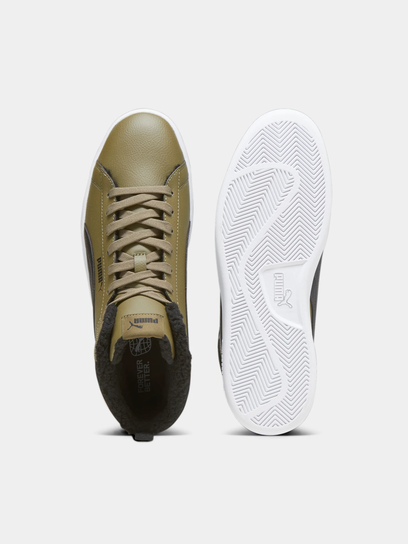 Кеды PUMA Smash 3.0 Mid Wtr модель 392335 Фото
