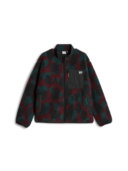 Куртки та дублянки PUMA Downtown Aop Sherpa Jacket модель 621677 Фото