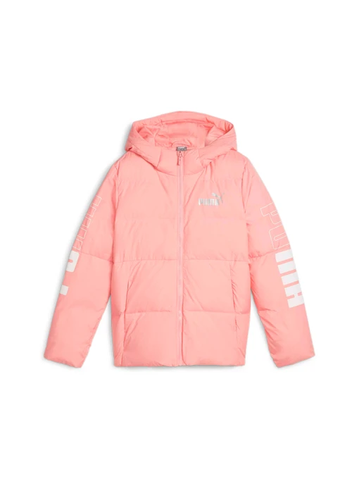 Куртки и дубленки PUMA Power Hooded Jacket модель 675959 Фото