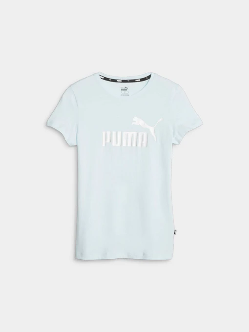 Футболки и поло PUMA Ess+ Metallic Logo Tee модель 848303 Фото