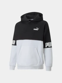 Худи и свитшоты PUMA Power Colorblock Hoodie модель 670098 Фото