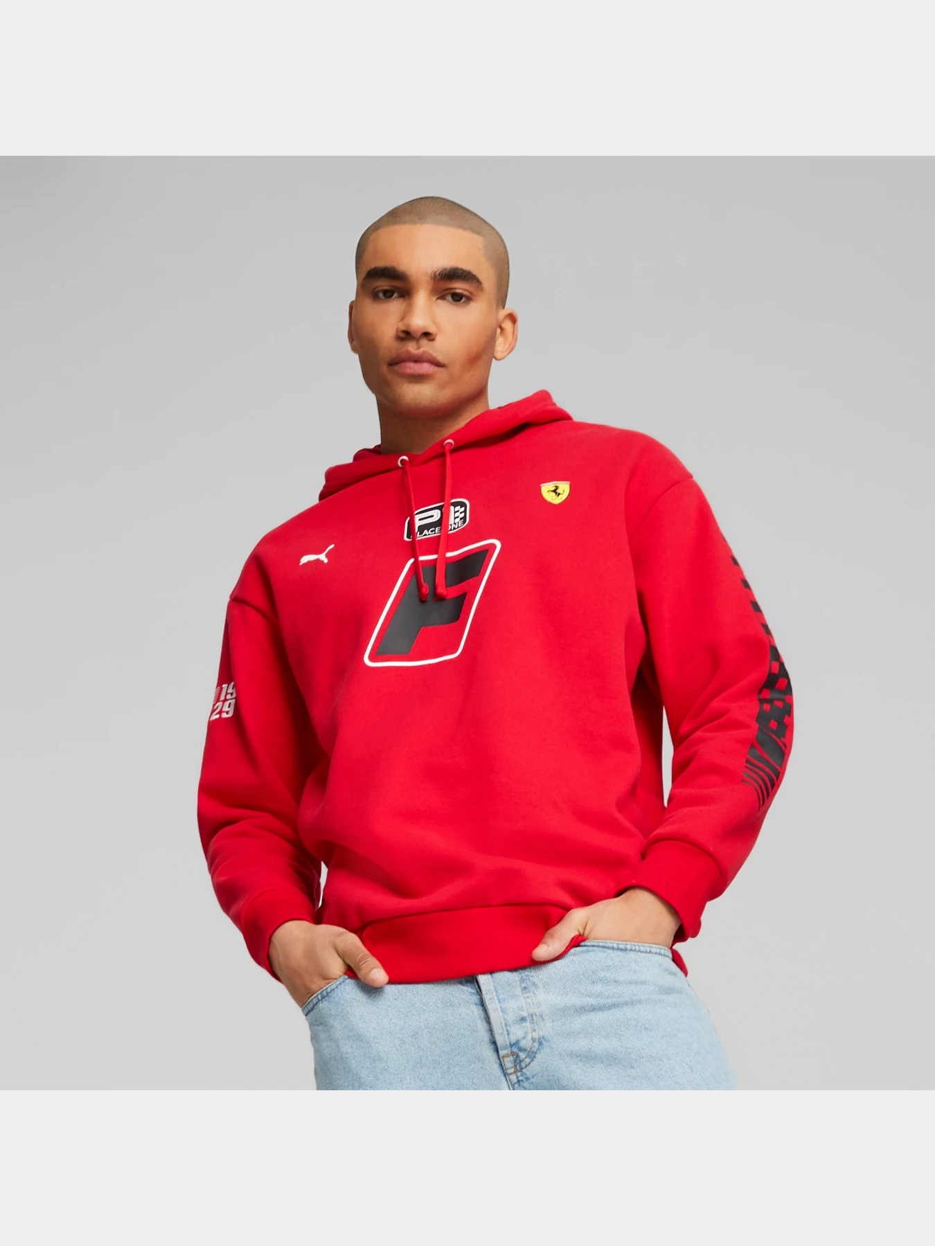 Худі та світшоти PUMA Ferrari Race Gc Hoodie модель 621119 Фото