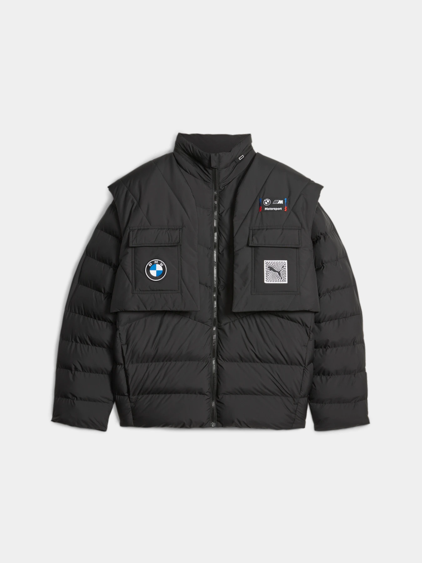 Куртки и дубленки PUMA Bmw Mms Garage Crew Jacket модель 621012 Фото
