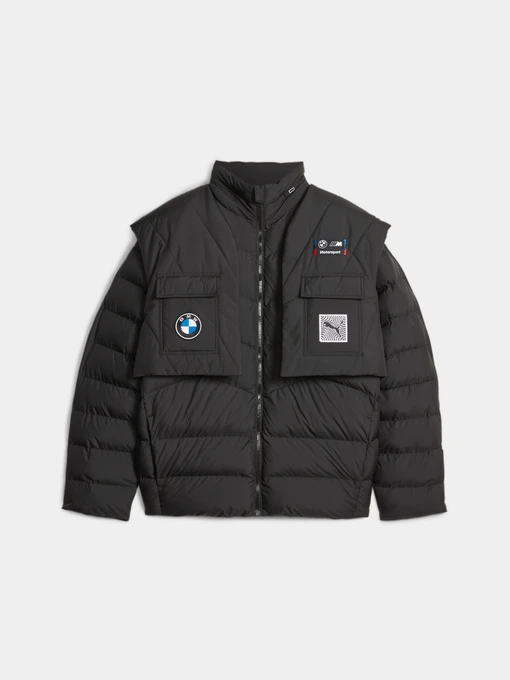 Куртки та дублянки PUMA Bmw Mms Garage Crew Jacket модель 621012 Фото