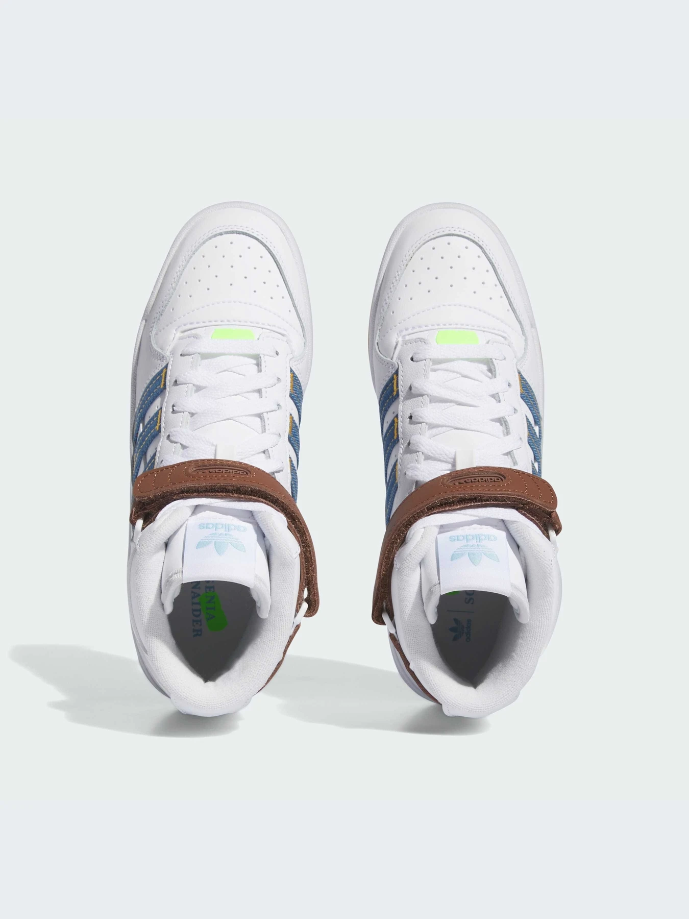 Кроссовки Adidas Forum Mid x KSENIASCHNAIDER модель IF7714 Кроссовки Adidas Forum Mid x KSENIASCHNAIDER модель IF7714 Фото