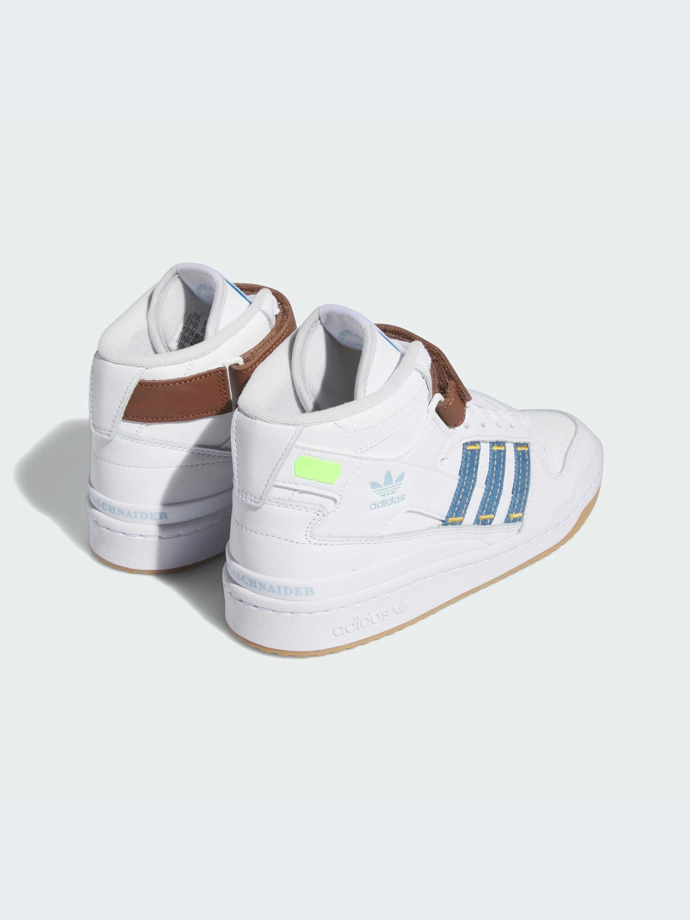 Кроссовки Adidas Forum Mid x KSENIASCHNAIDER модель IF7714 Кроссовки Adidas Forum Mid x KSENIASCHNAIDER модель IF7714 Фото