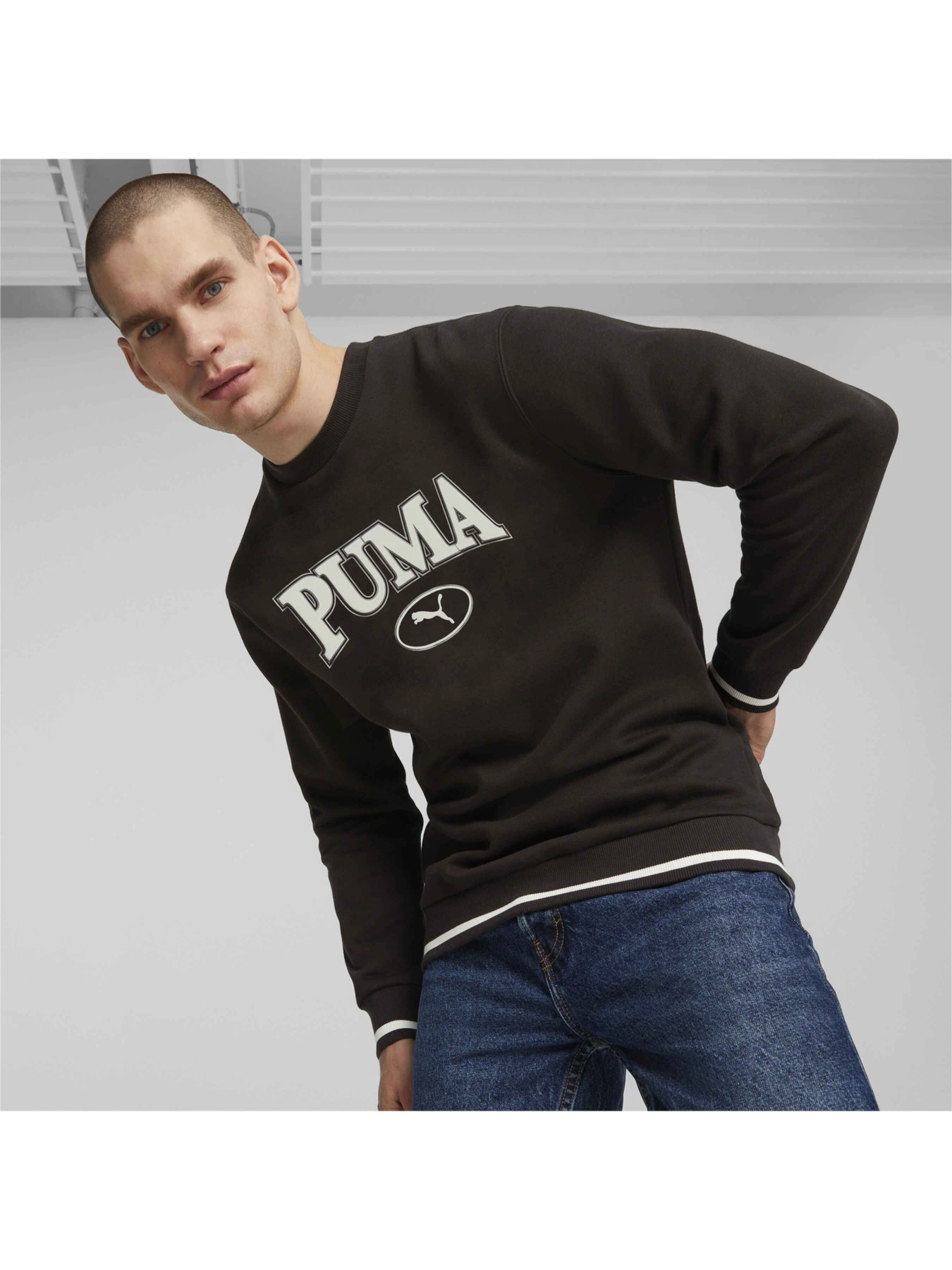 Худи и свитшоты PUMA Squad Crew модель 676016 Худи и свитшоты PUMA Squad Crew модель 676016 Фото