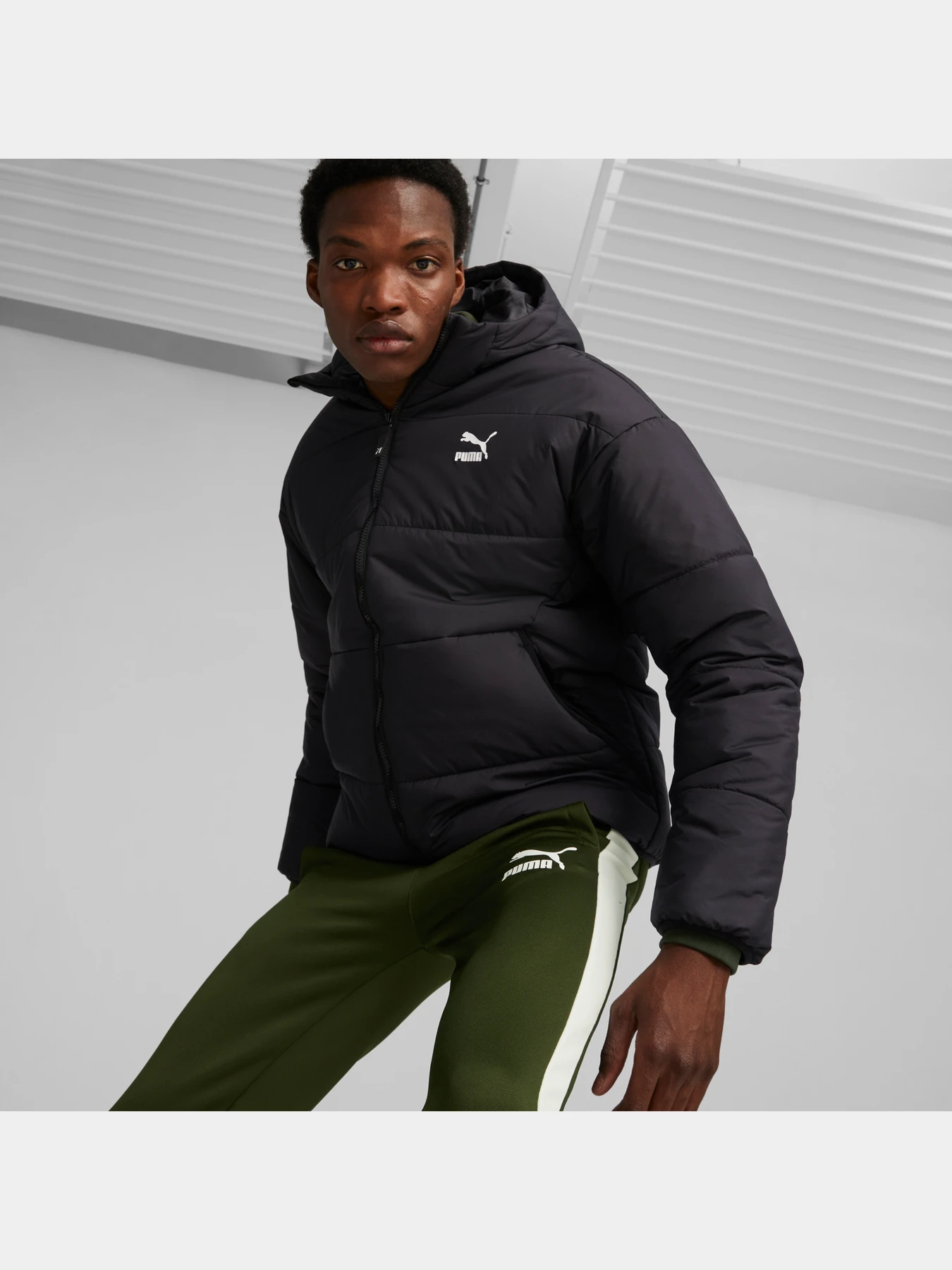 Куртки и дубленки PUMA Classics Padded Jacket модель 621675 Фото
