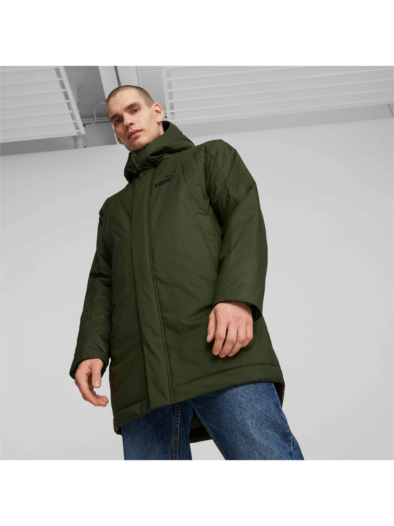 Куртки и дубленки PUMA Hooded Padded Parka модель 675379 Куртки и дубленки PUMA Hooded Padded Parka модель 675379 Фото