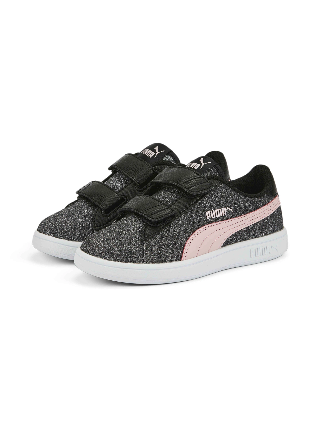 Кроссовки PUMA Smash V2 Glitz Glamv Ps модель 367378 Кроссовки PUMA Smash V2 Glitz Glamv Ps модель 367378 Фото