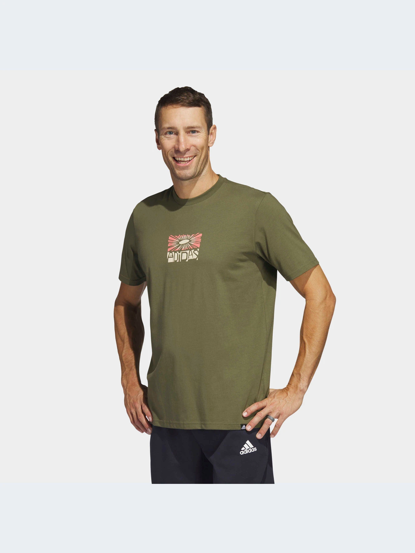 Футболки і поло Adidas модель HR8074 Футболки і поло Adidas модель HR8074 Фото