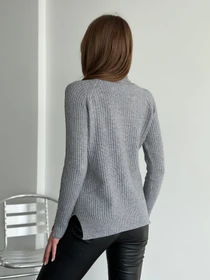 Свитры и кардиганы ISSA Plus модель WN20-577_серый Фото