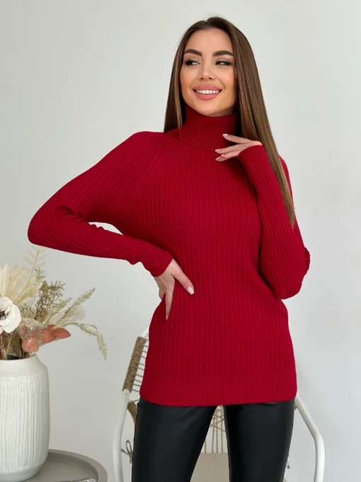 Свитры и кардиганы ISSA Plus модель WN20-582_красный Фото