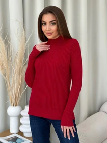 Свитры и кардиганы ISSA Plus модель WN20-583_красный Фото