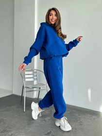 Костюми ISSA Plus модель SA-499_синий Фото