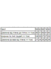 Одежда для младенцев Носи своє модель 5032-024-4-pngvn-m-qta Фото