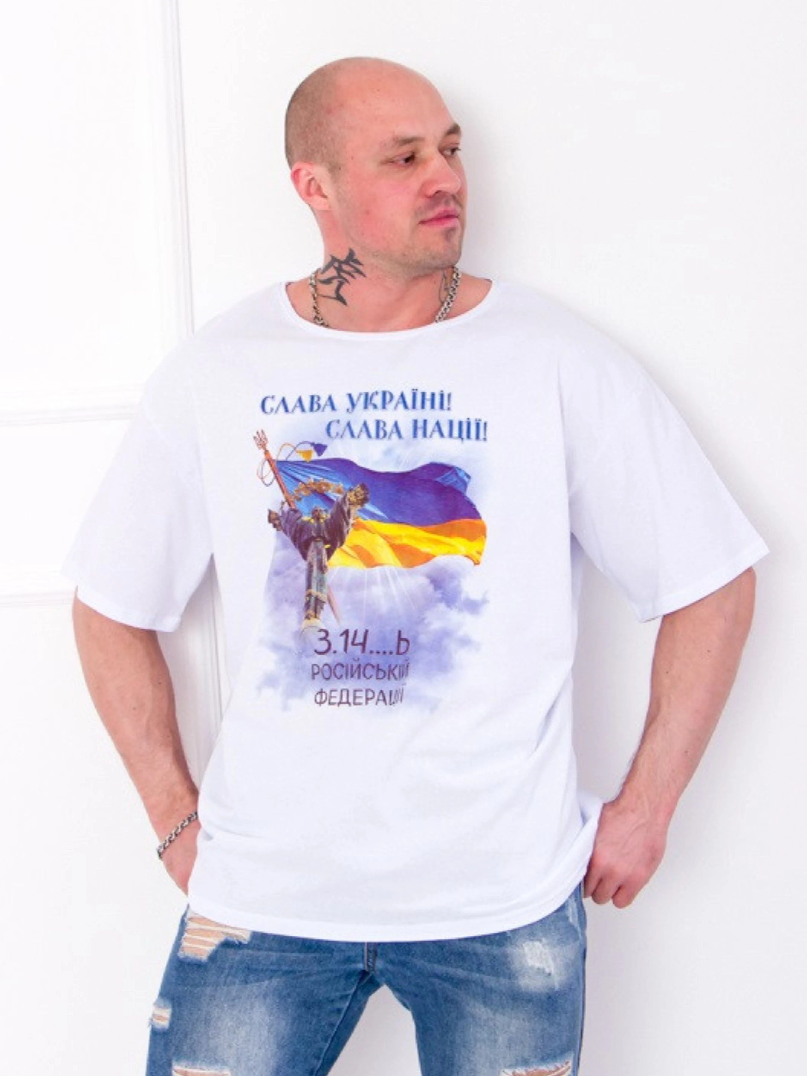 Бавовняна Чоловіча Футболка Носи своє фото 2