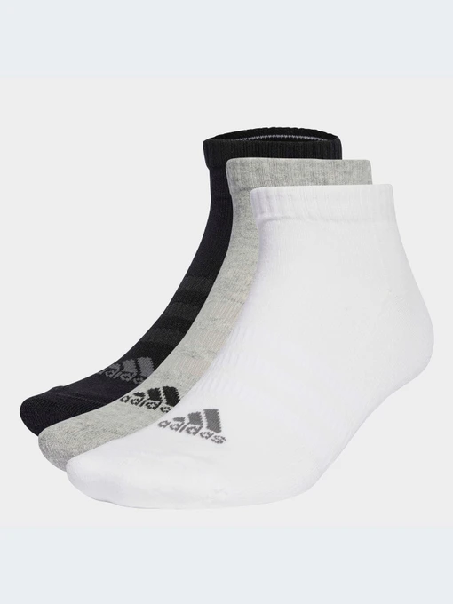 adidas Набір шкарпеток колір сірий фото 3