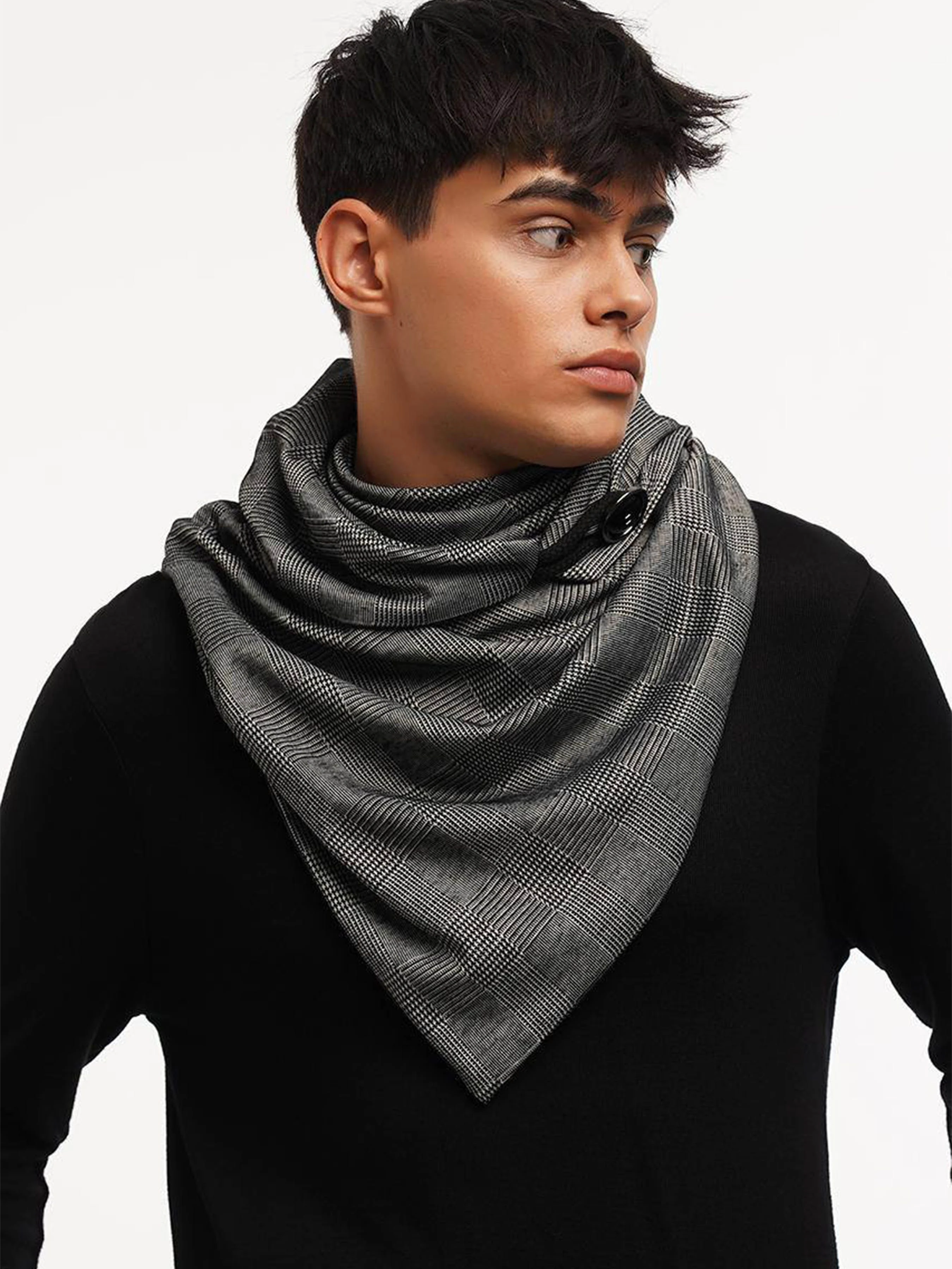 MyScarf Шарф колір сірий фото 2