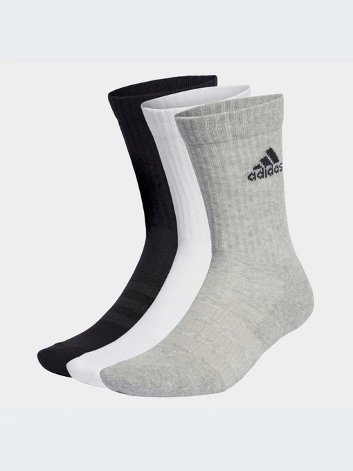 adidas Набір шкарпеток колір сірий фото 2