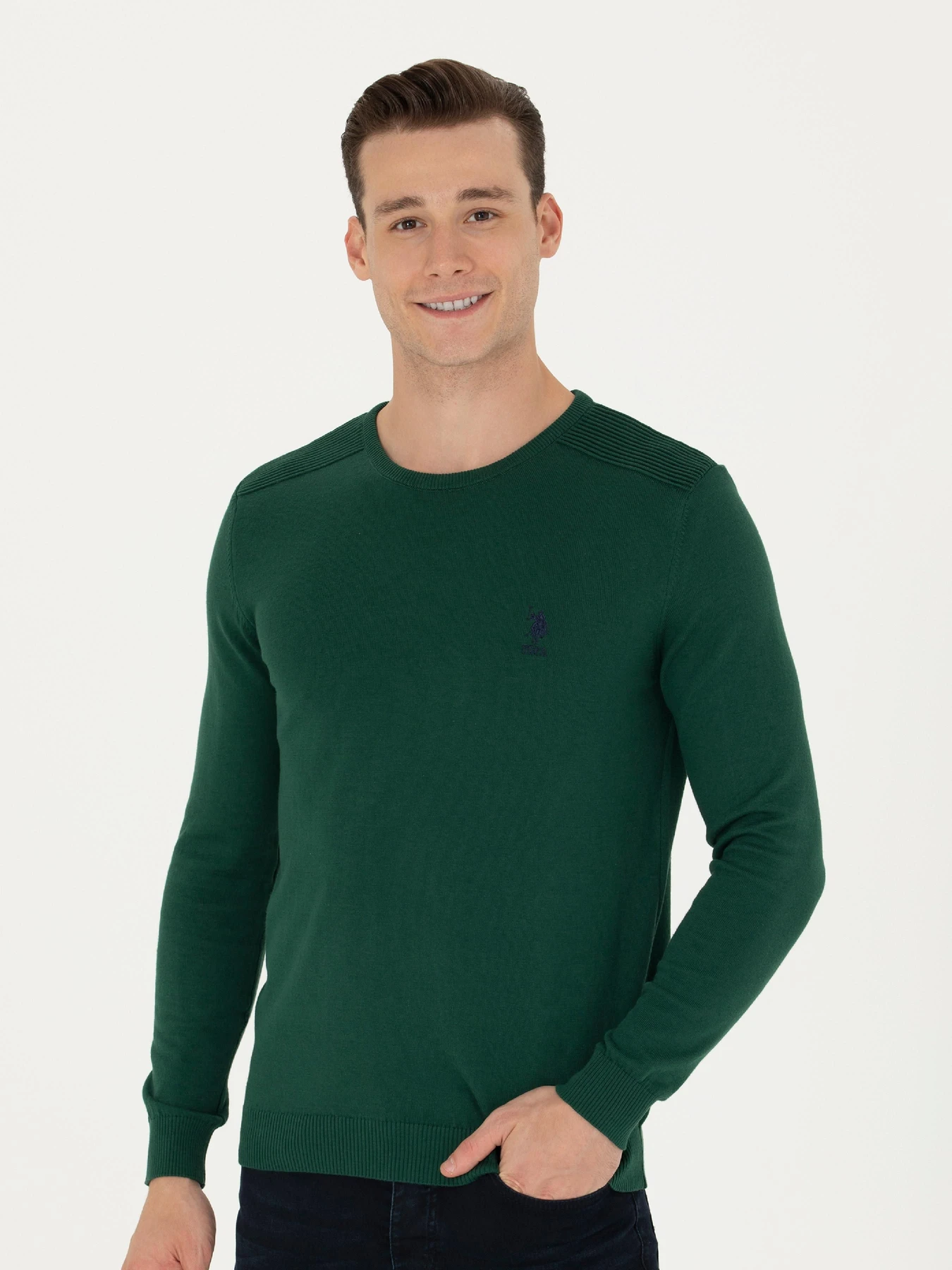 Свитры и кардиганы US Polo модель G081SZ0TK.000.1629680.VR054 Свитры и кардиганы US Polo модель G081SZ0TK.000.1629680.VR054 Фото