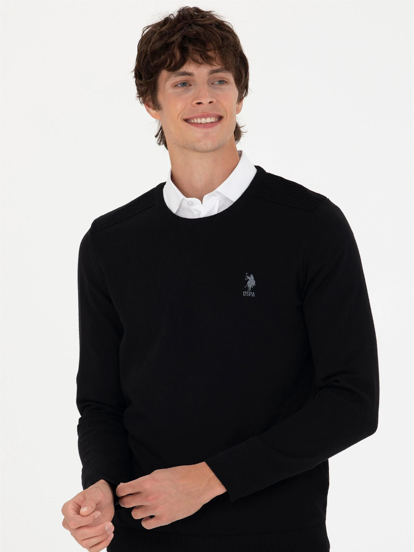 Свитры и кардиганы US Polo модель G081SZ0TK.000.1629680.VR046 Свитры и кардиганы US Polo модель G081SZ0TK.000.1629680.VR046 Фото