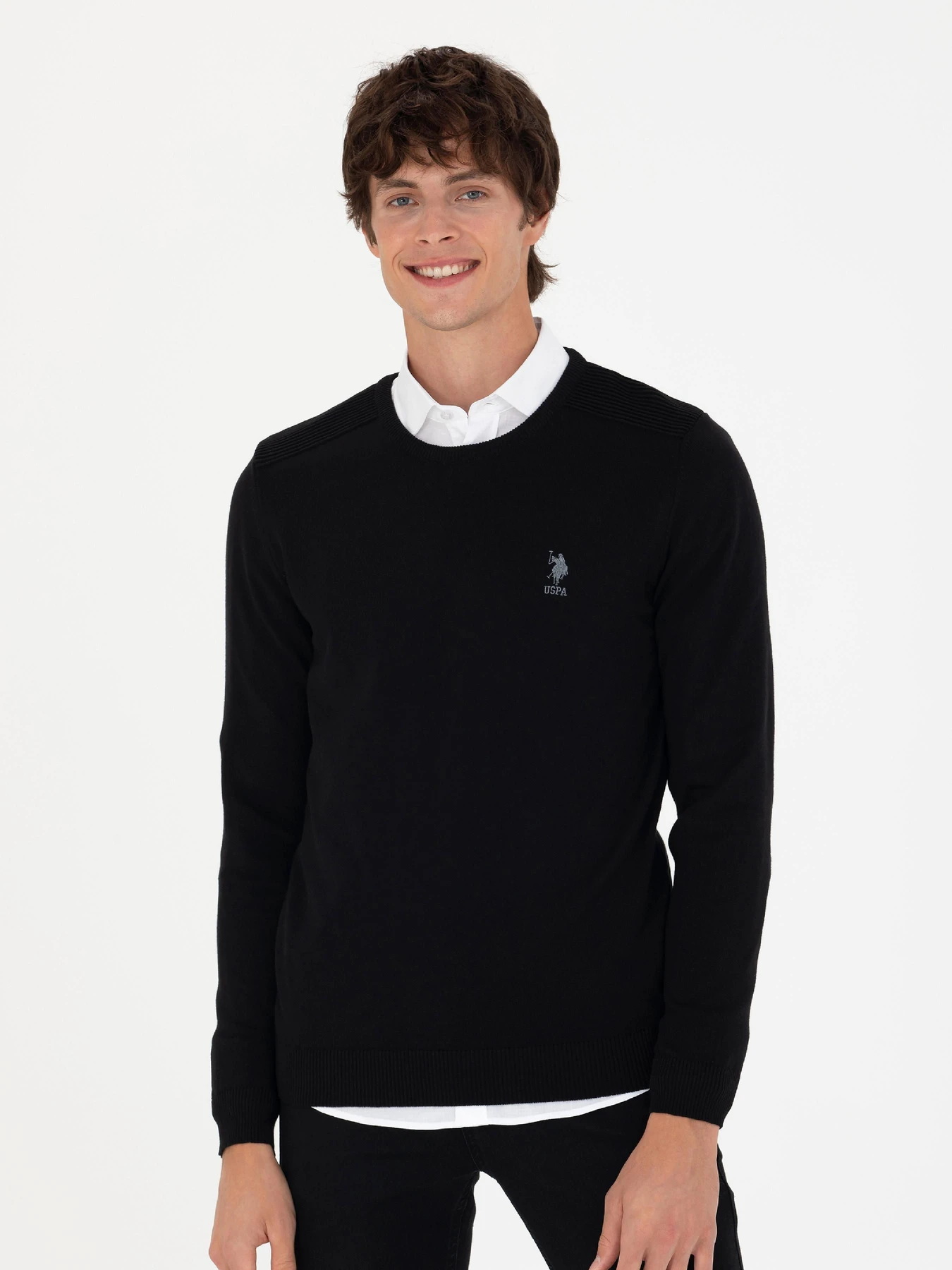 Свитры и кардиганы US Polo модель G081SZ0TK.000.1629680.VR046 Свитры и кардиганы US Polo модель G081SZ0TK.000.1629680.VR046 Фото