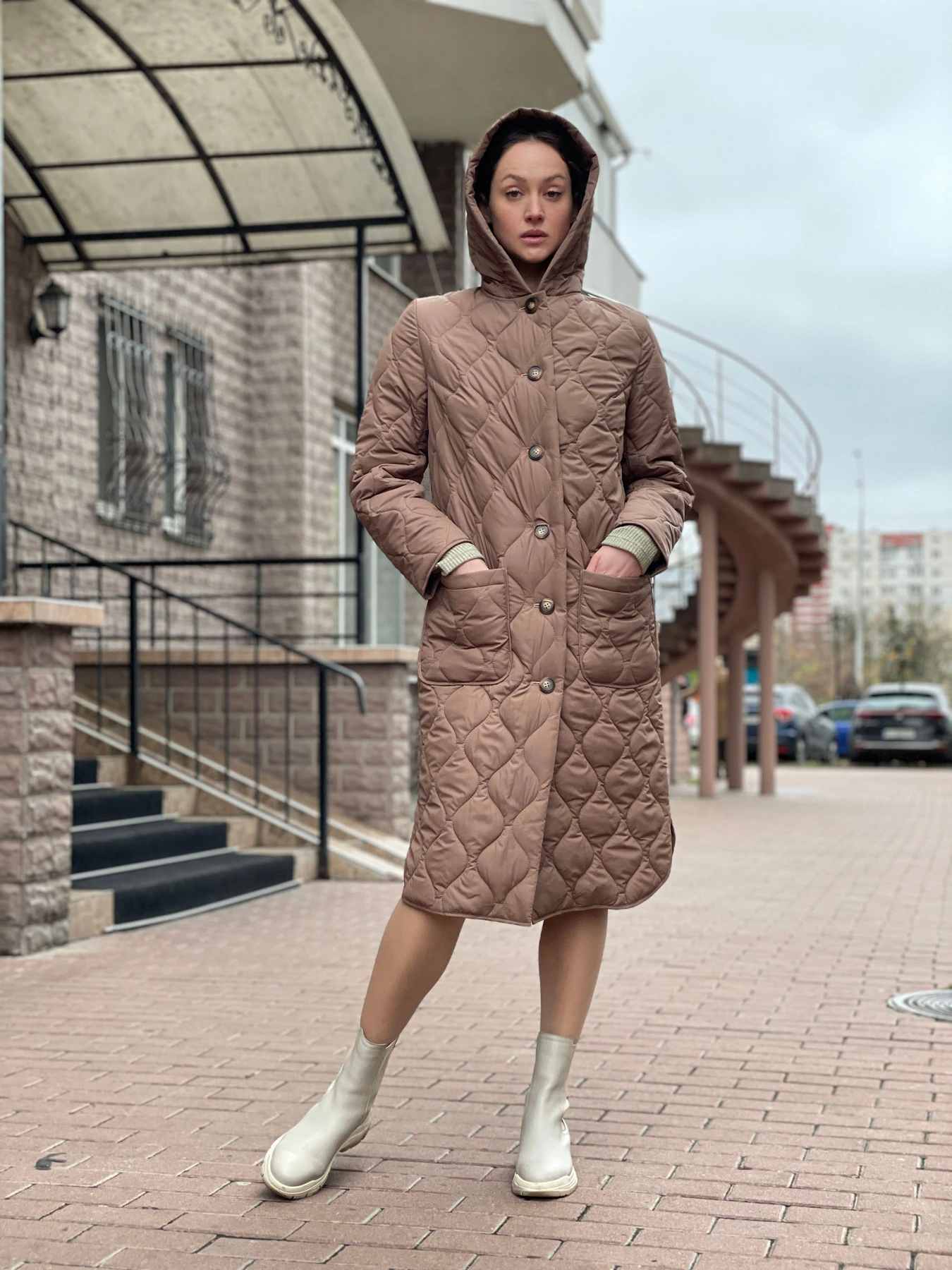 Куртки и дубленки CAT ORANGE модель 4445c Фото