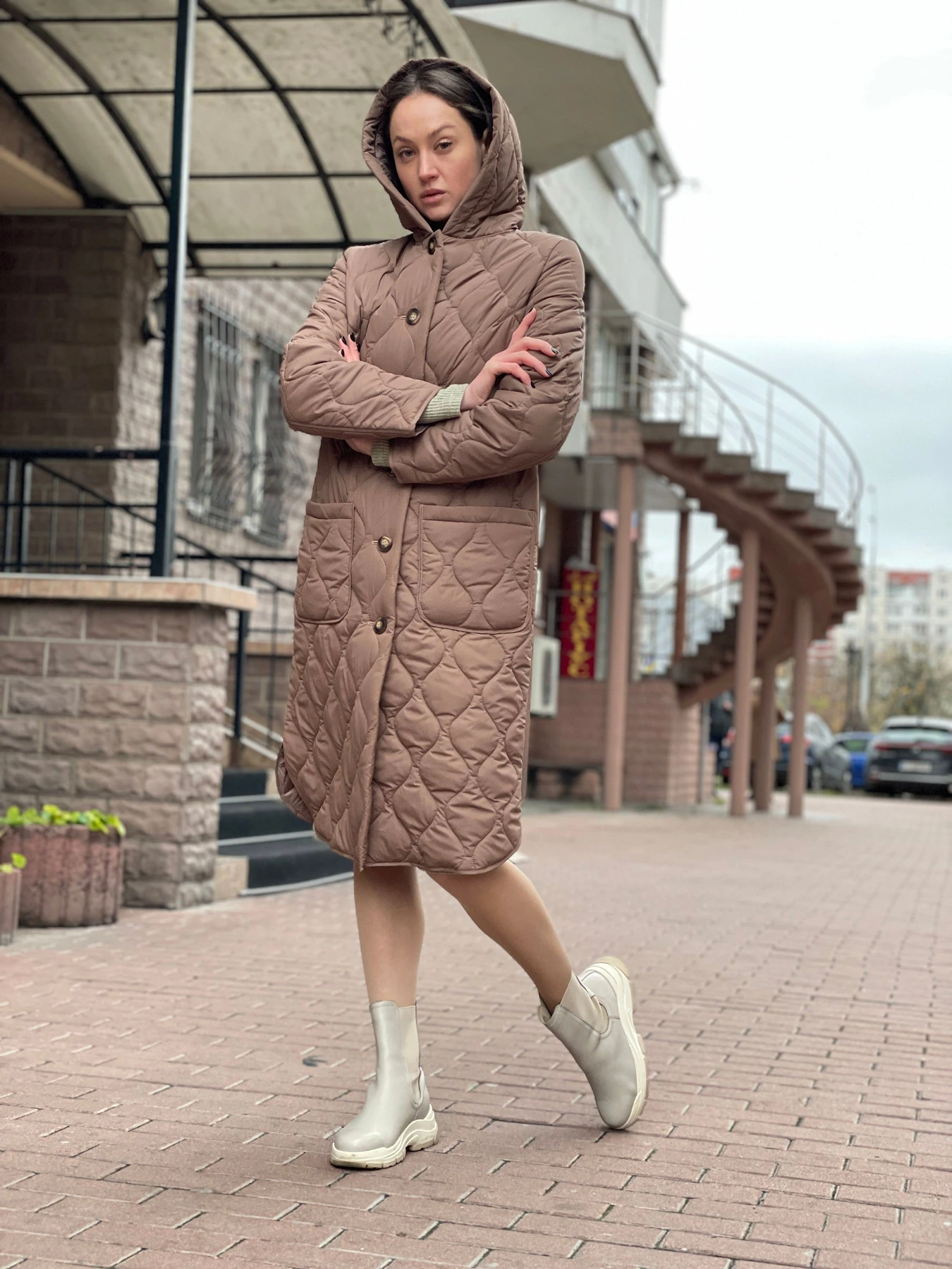 Куртки и дубленки CAT ORANGE модель 4445c Фото