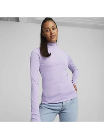 Свитры и кардиганы PUMA Yona Rib Mock Longsleeve модель 620829 Фото