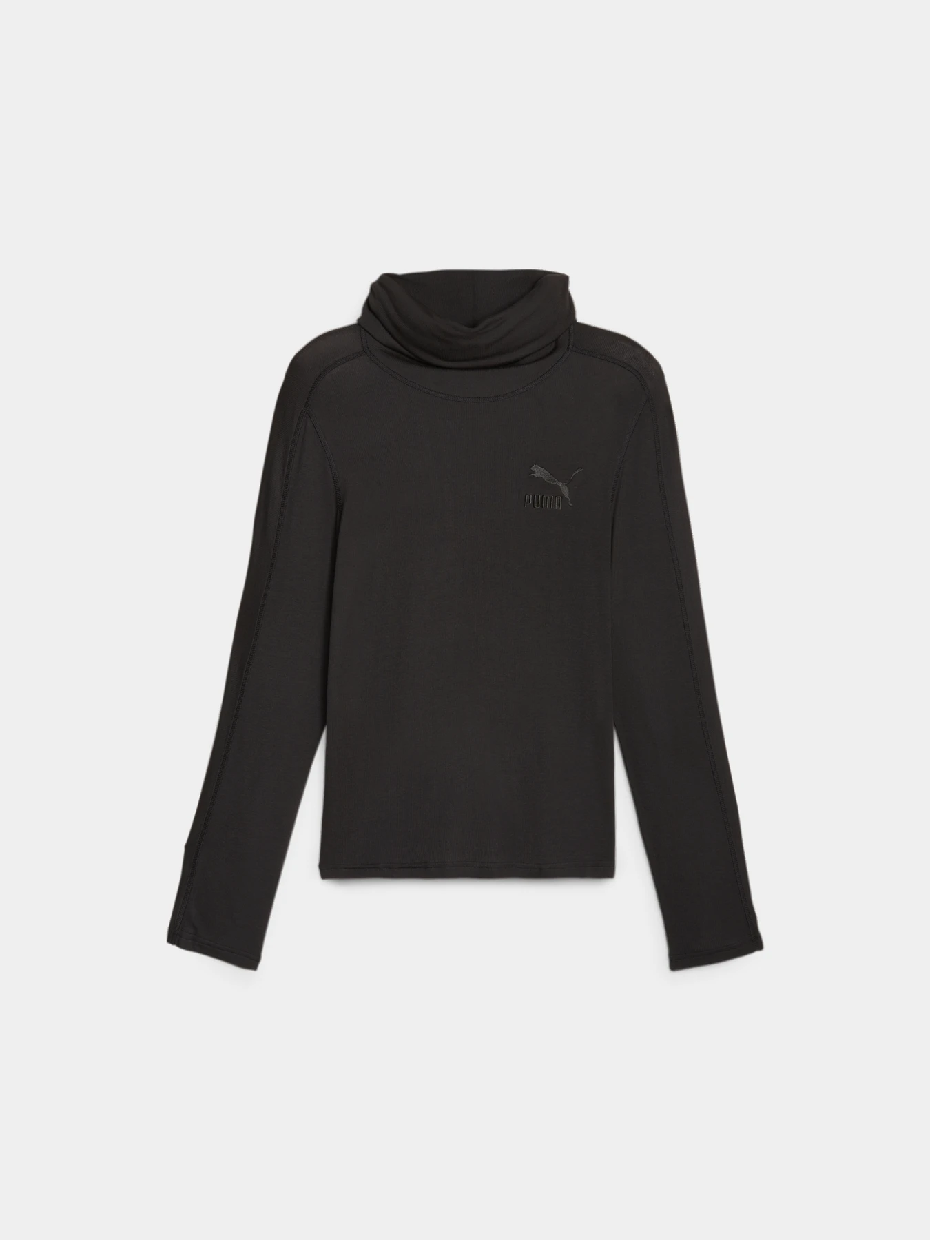 Худи и свитшоты PUMA Luxe Sport T7 Rib Longsleeve модель 620851 Фото
