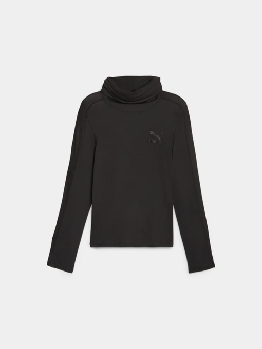 Худи и свитшоты PUMA Luxe Sport T7 Rib Longsleeve модель 620851 Фото