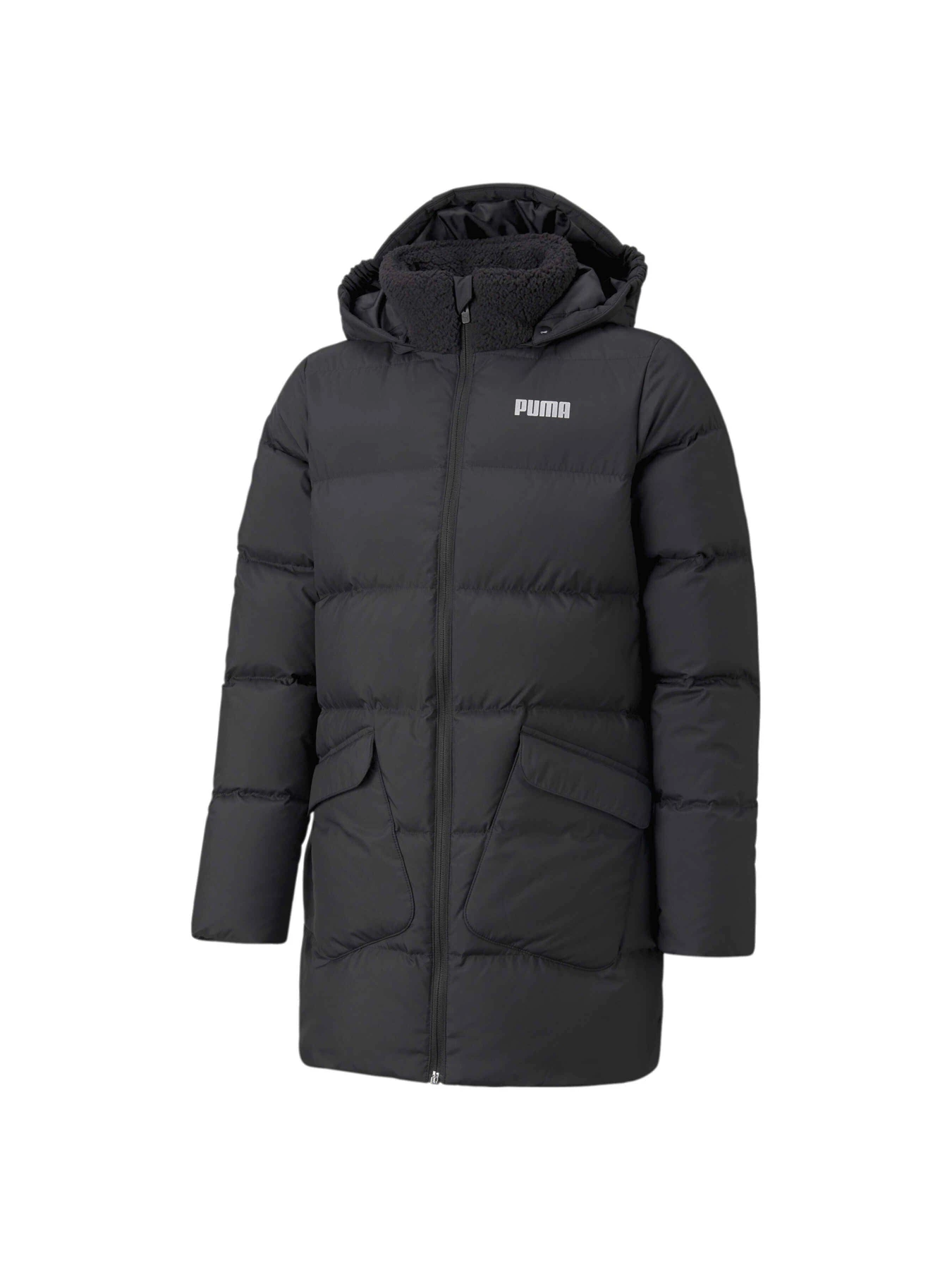 Куртки и дубленки PUMA Long Down Jacket G модель 589578 Фото