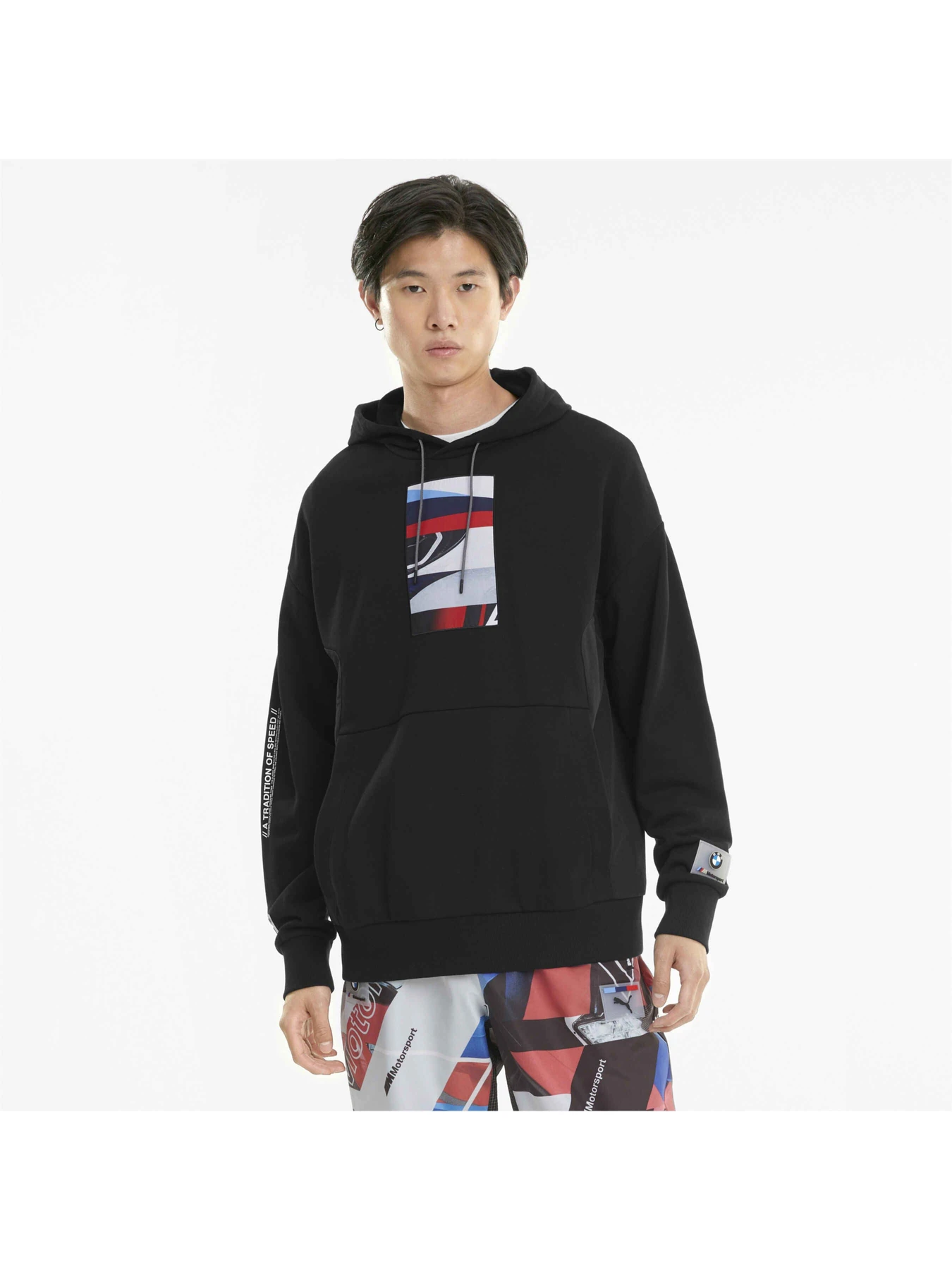 Худі та світшоти PUMA Bmw Mms Street Hoodie модель 599486 Фото