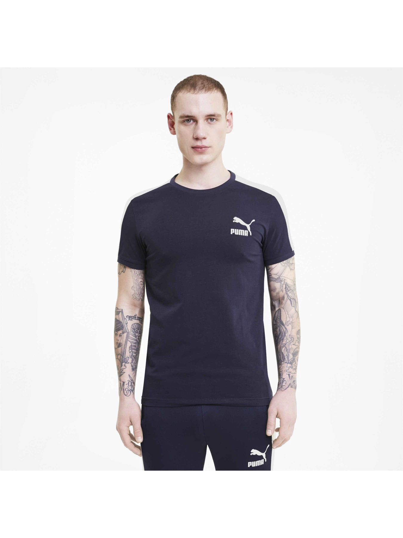Футболки і поло PUMA Iconic T7 Slim Tee модель 597654 Фото