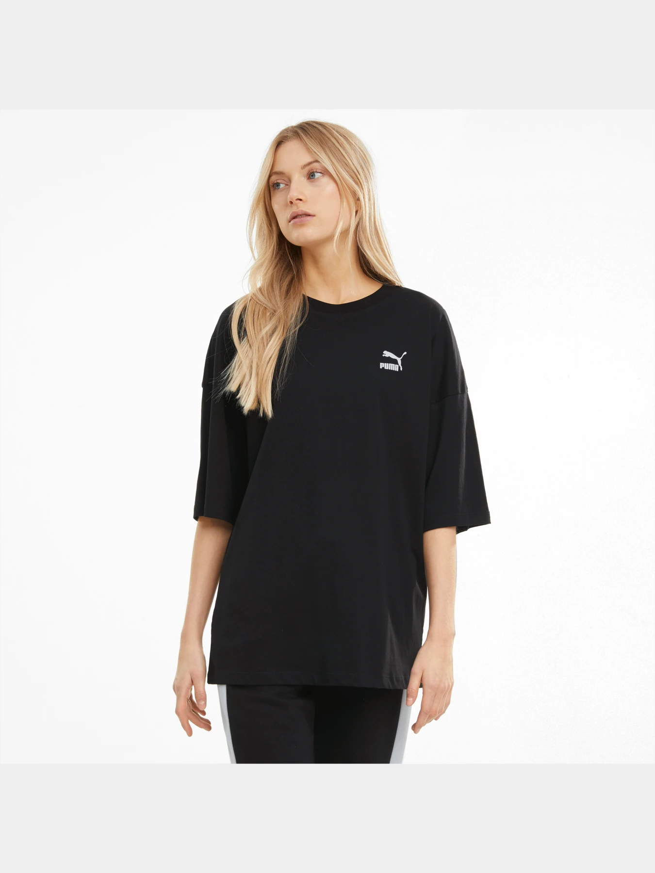 Футболки і поло PUMA Classics Loose Tee модель 599579 Фото