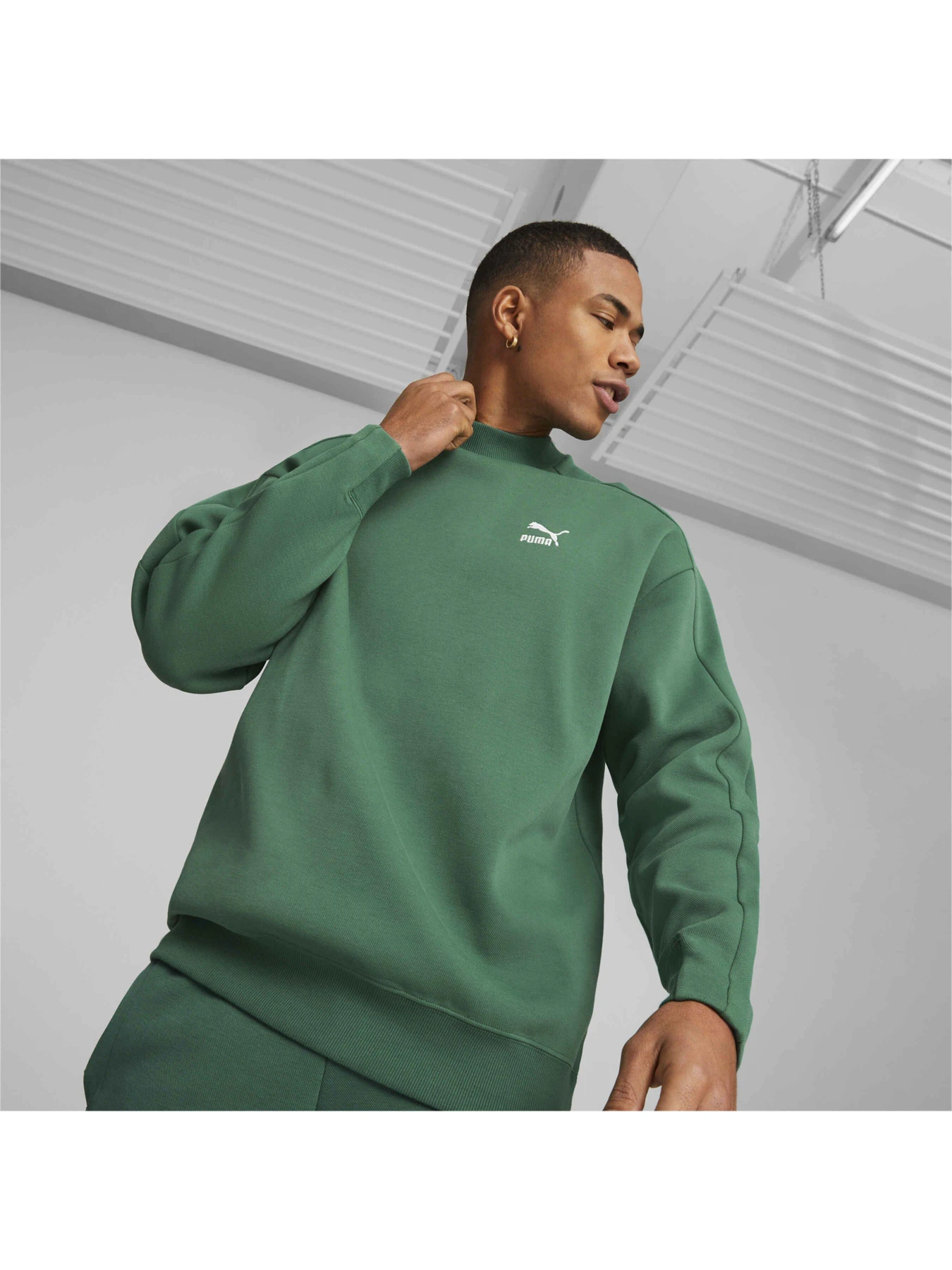 Худі та світшоти PUMA T7 Mock Neck Crew модель 539483 Худі та світшоти PUMA T7 Mock Neck Crew модель 539483 Фото