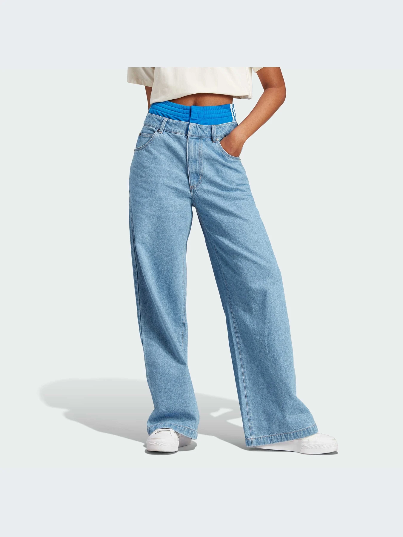 Джинсы Adidas x KSENIASCHNAIDER модель IN0273 Джинсы Adidas x KSENIASCHNAIDER модель IN0273 Фото