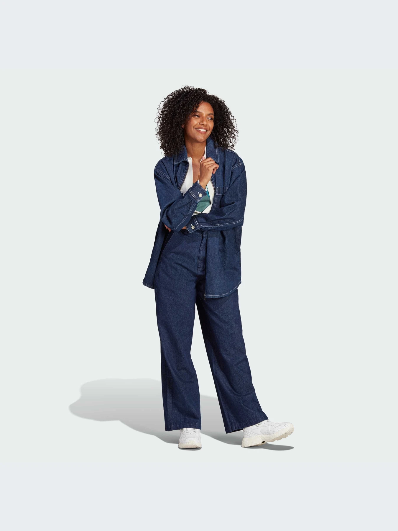Джинсы Adidas x KSENIASCHNAIDER модель IN0266 Фото