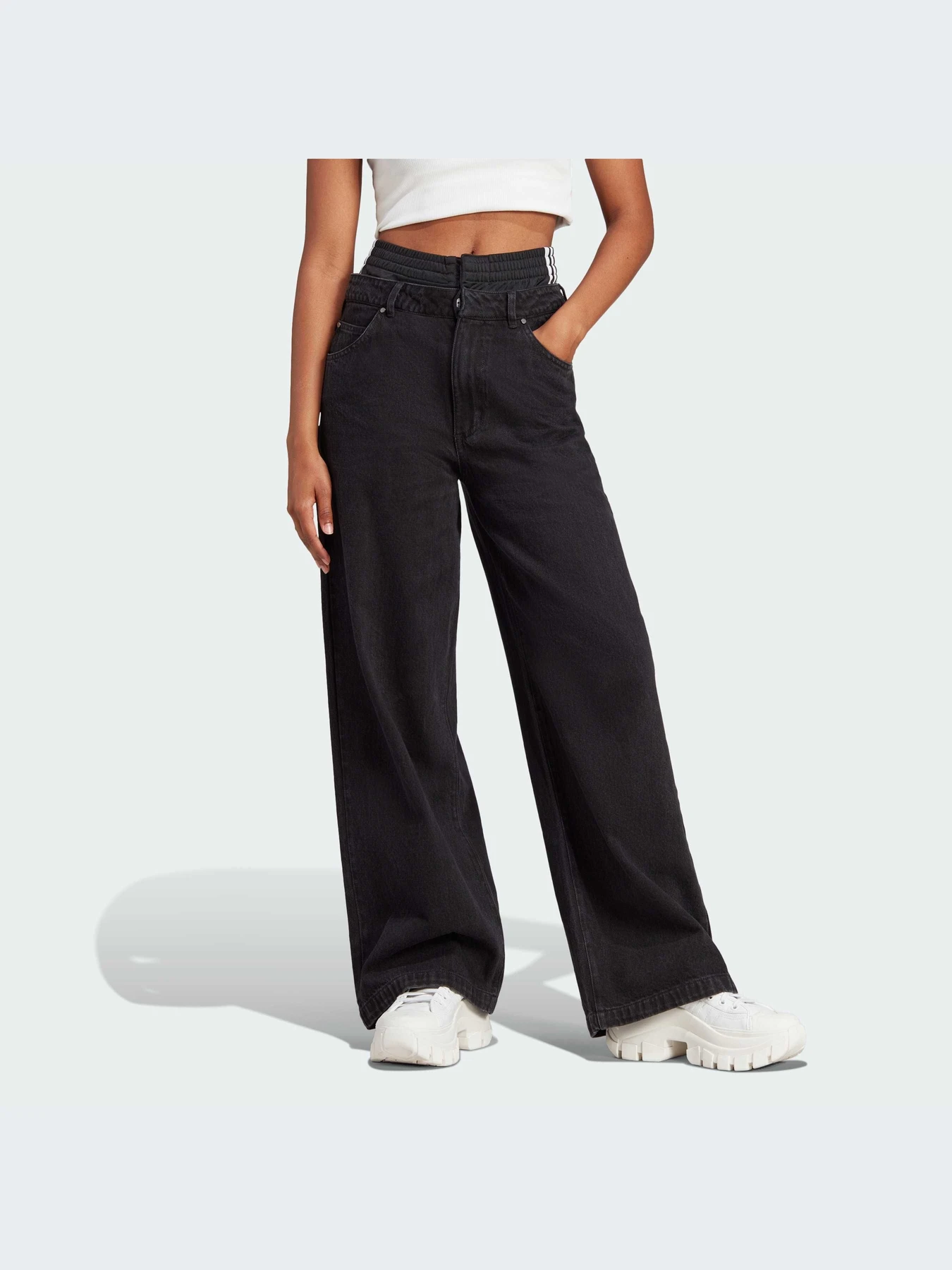 Джинсы Adidas x KSENIASCHNAIDER модель IJ8348 Фото
