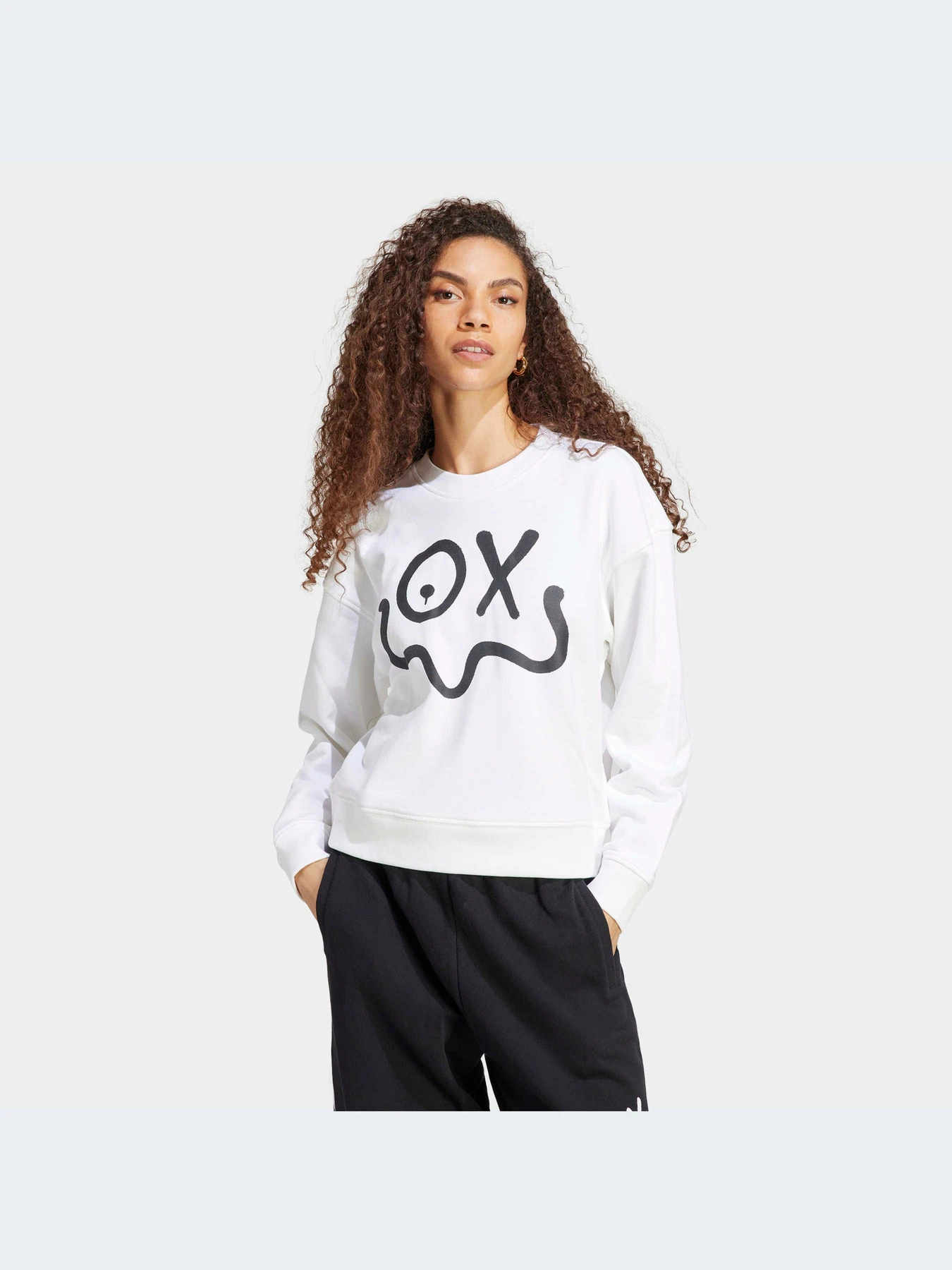 Худі та світшоти Adidas Graphics модель HY4268 Фото