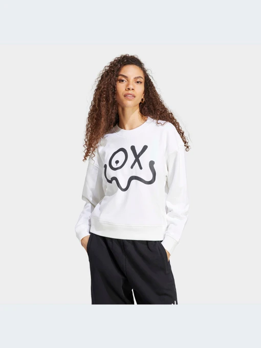 Худі та світшоти Adidas Graphics модель HY4268 Фото