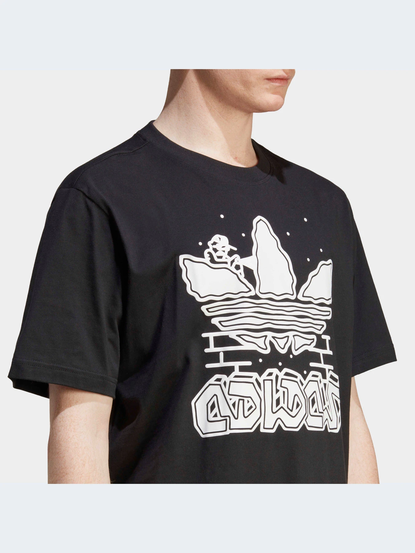 Футболки і поло Adidas Graphics модель IC5737 Футболки і поло Adidas Graphics модель IC5737 Фото