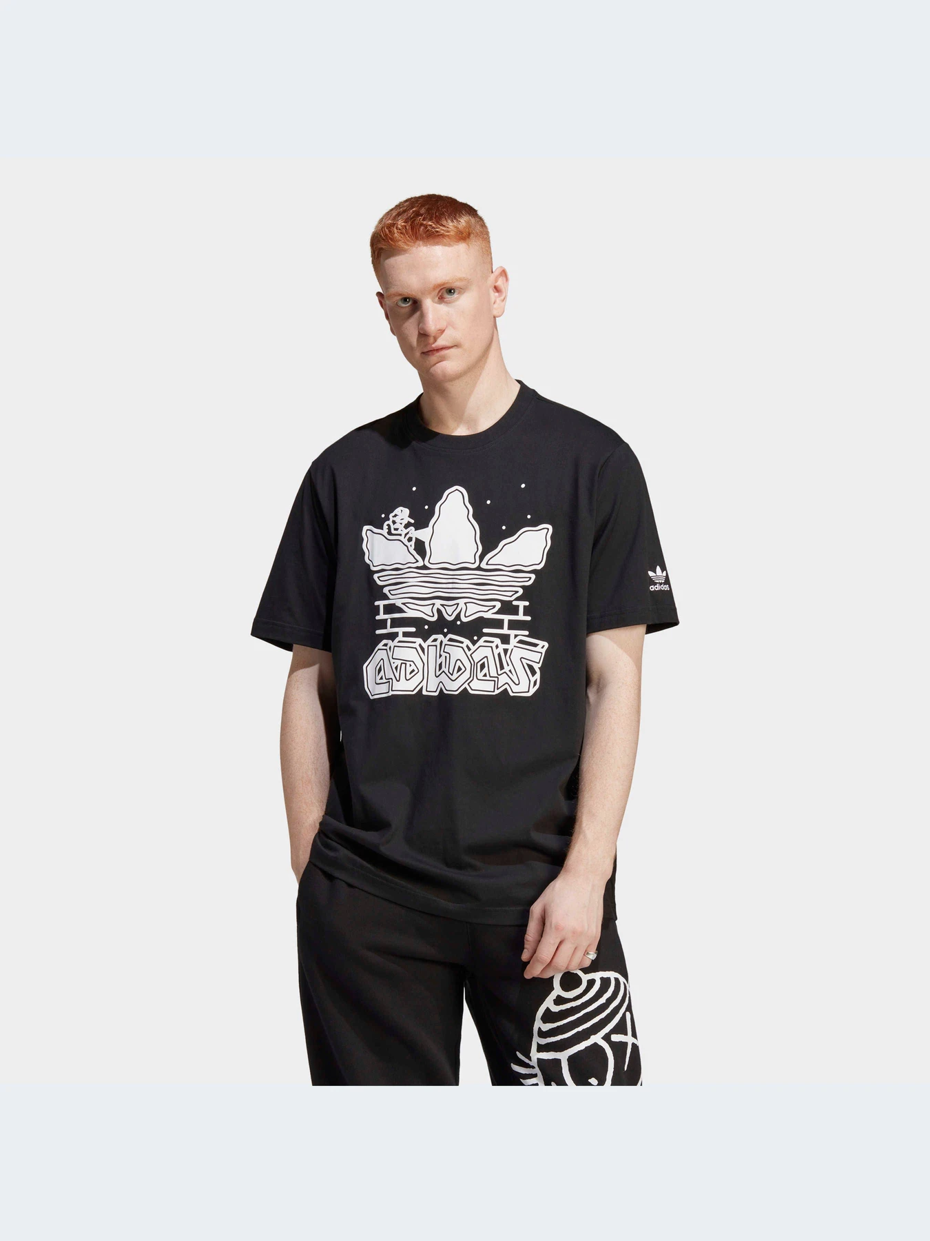 Футболки і поло Adidas Graphics модель IC5737 Футболки і поло Adidas Graphics модель IC5737 Фото