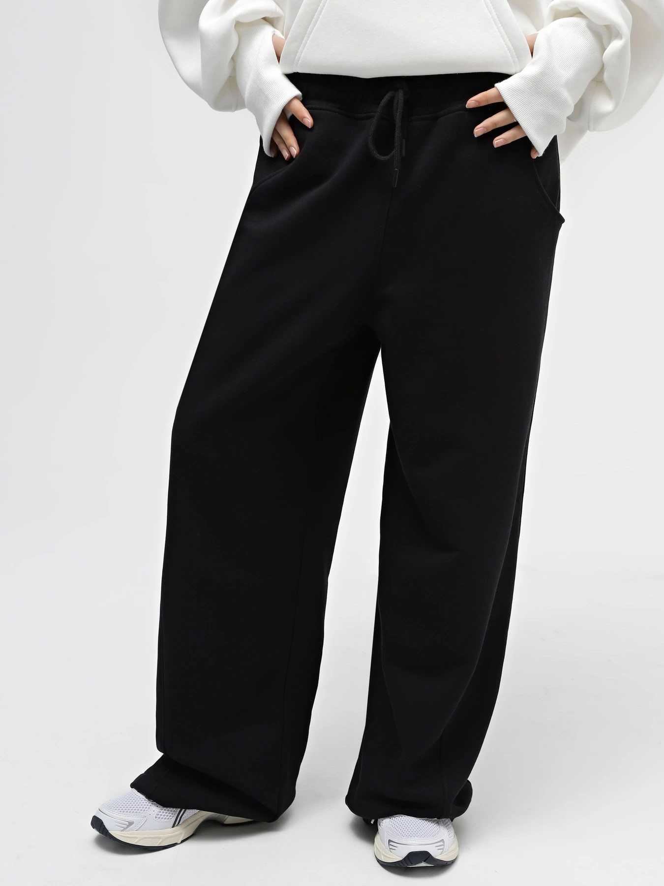 Брюки IJ модель wide-freedom-black Фото