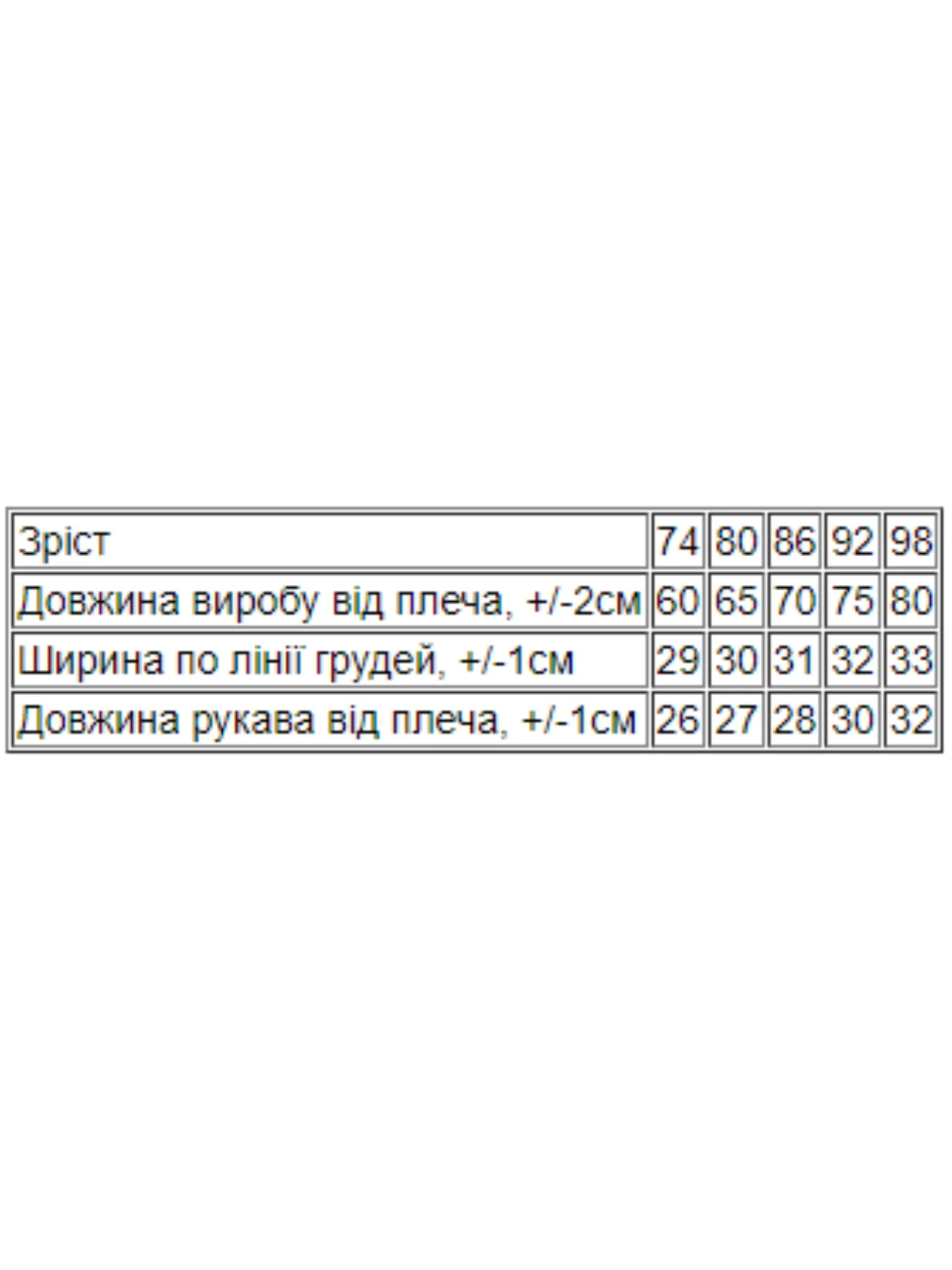 Одежда для младенцев Носи своє модель 5039-025-4-blakitna-pudra Фото