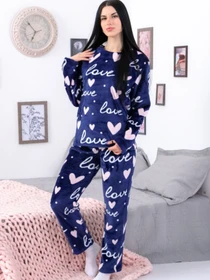 Одежда для дома и сна Носи своє модель 8162-035-love-chornilxno-sinj Фото