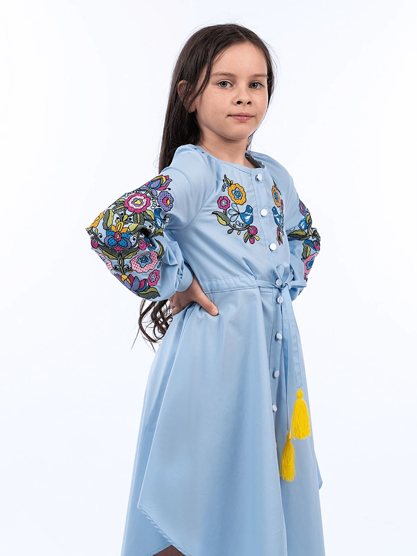 Вишиванки Едельвіка модель 272-22-09Blue Фото